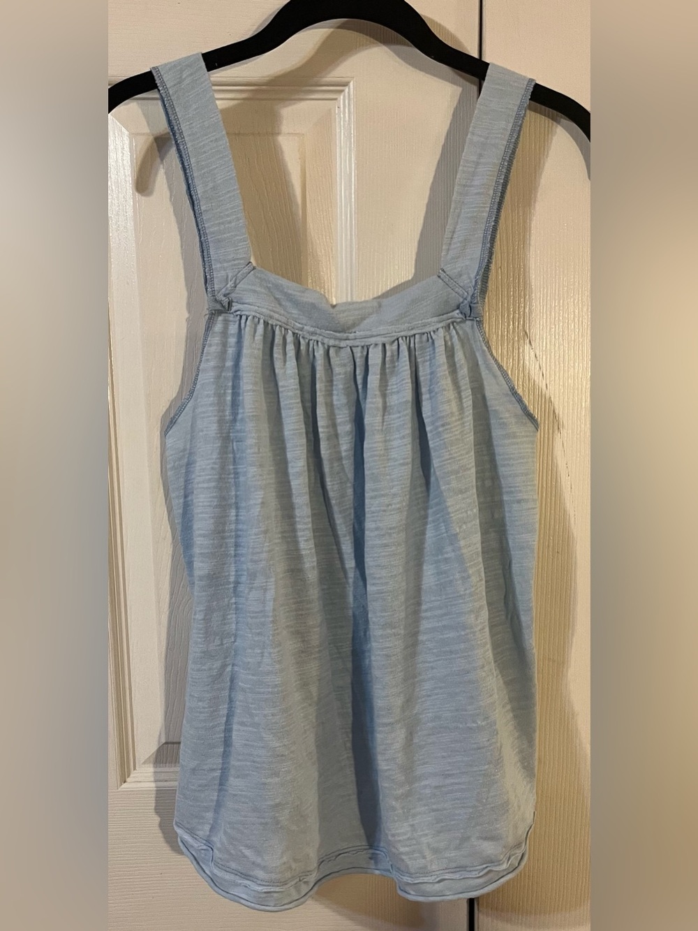 We The Free Good For You Tank Top Relaxed Fit Light Blue Size Small